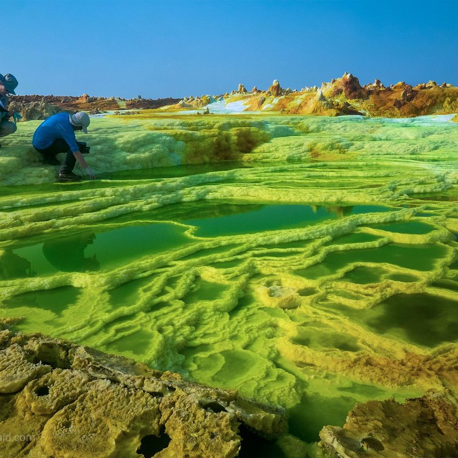 Dallol, at the frontiers of life