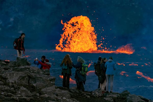 Fagradalsfjall an eruption at the doors of the city