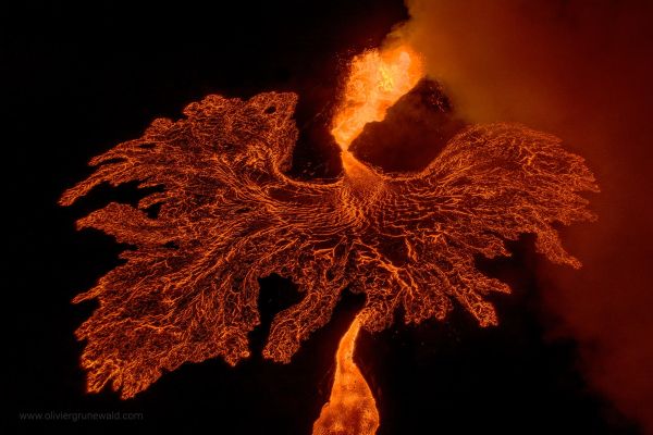 Litli Hrutur, the new Icelandic eruption